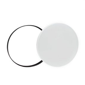 NYMPHEA BLACK & WHITE RINGS 18W CCT 230V 115DEG IP54 FI250X52 WHITE/BLACK ROUND   NYMPHEA BLACK & WHITE RINGS 18W CCT 230V 115DEG IP54 FI250X52 WHITE/BLACK ROUND