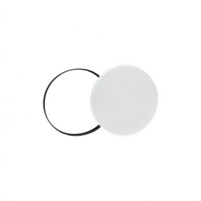NYMPHEA BLACK & WHITE RINGS 18W NW 230V 115st IP54 IK04 FI250x52 WHITE / BLACK ROUND WITH SENSOR   NYMPHEA BLACK & WHITE RINGS 18W NW 230V 115st IP54 IK04 FI250x52 WHITE / BLACK ROUND WITH SENSOR