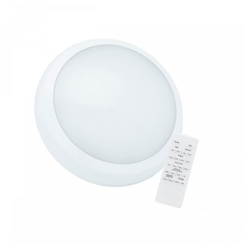 NYMPHEA CITY PRO 2 24/30W CCT 230V 120st IP65 IK08 FI320x80mm BFehér ROUND 5 years Garancia EMERGENCY with SENSOR