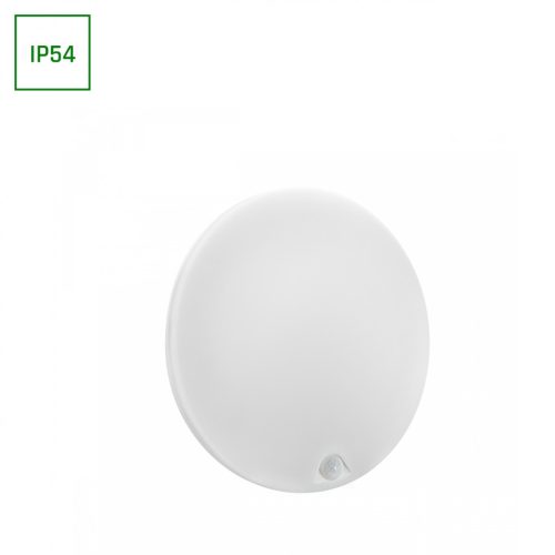 NYMPHEA PROXI PIR 18W WW 230V 120DEG IP54 FI300X60MM ROUND Fehér