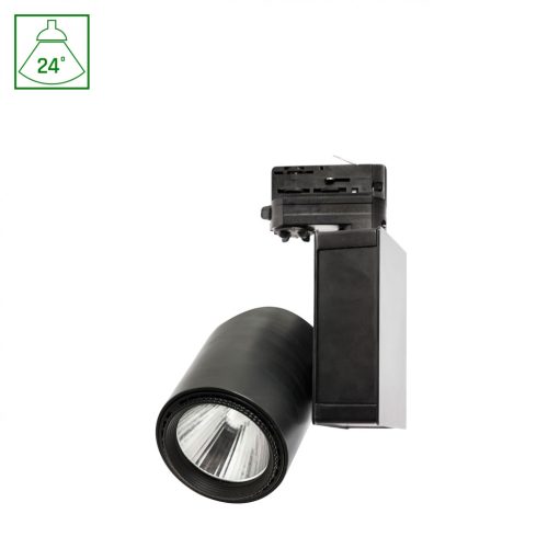 MADARA COB LED 230V 30W 24deg IP20 WW TRACKLIGHT BLACK