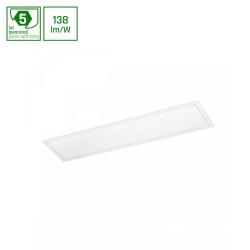 Háttérvilágítású panel PHILIPS meghajtóval 40W CW 230V 12DG IP20 300x1200x26 Fehér 5 YEARS Garancia