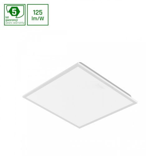 Háttérvilágítású panel  40W NW 230V 120DEG IP20 600X600X28 Fehér 5Y Garancia