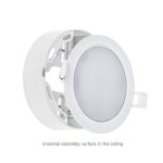ALGINE 2IN1 SURFACE-RECESSED DOWNLIGHT 6W 560LM WW 230V IP20 ROUND