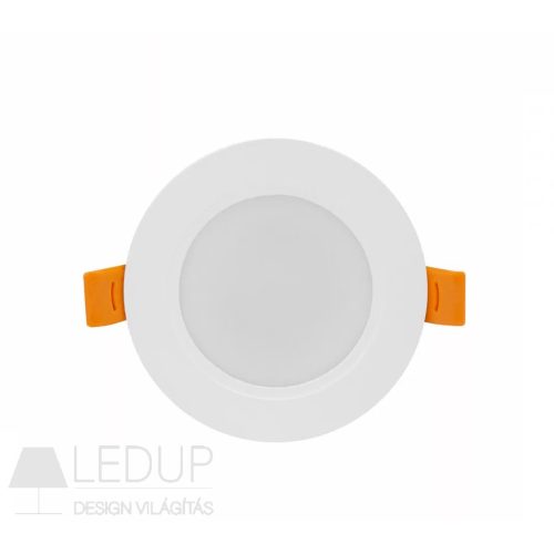 DURE 3 DOWNLIGHT 8W CW 230V 110DEG IP54 IK06 118X31 WHITE ROUND INTEGRATED DRIVER