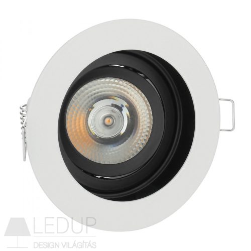 SpectrumLED GU10 Süllyesztett nagy teljesítményű beépített LED-es lámpatest   Fehér, fekete