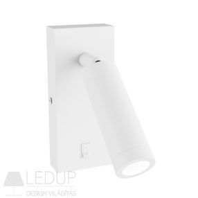MADARA SLIM MR11 SWITCH SCONCE 230V IP20 38X95 + BASE140X60X25 WHITE   MADARA SLIM MR11 SWITCH SCONCE 230V IP20 38X95 + BASE140X60X25 WHITE