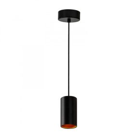 CHLOE GU10 x1 IP20 pendant lamp black golden round base CHLOE GU10 x1 IP20 pendant lamp black golden round base