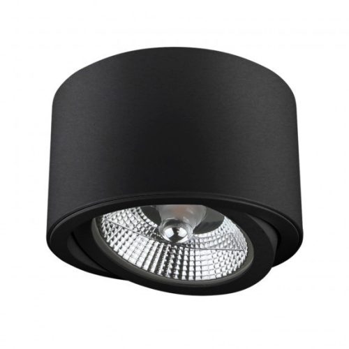 SpectrumLED AR111 IP20 kerek fekete, billenthető