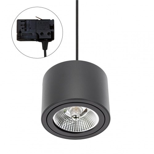CHLOE AR111 SURFACE MOUNTED GU10 250V IP20 139x100mm fekete