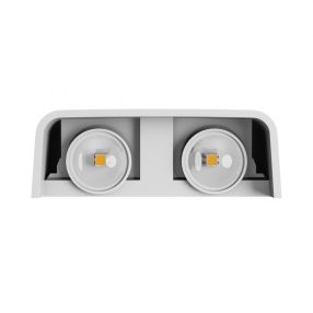 LUNARIX 2 SCONCE 4W CCT 230V IP54 RA90 110X110X40MM WHITE UP/DOWN LIGHT   LUNARIX 2 SCONCE 4W CCT 230V IP54 RA90 110X110X40MM WHITE UP/DOWN LIGHT