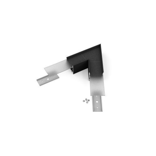 connector VARIO30-02 60deg black anod. /plastic bag