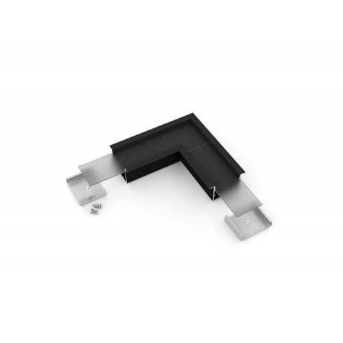 connector VARIO30-07 90deg black anod. /plastic bag