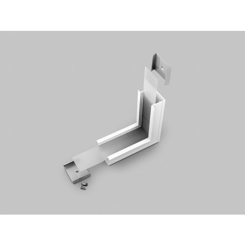 connector VARIO30-07 90deg bent white painted /plastic bag