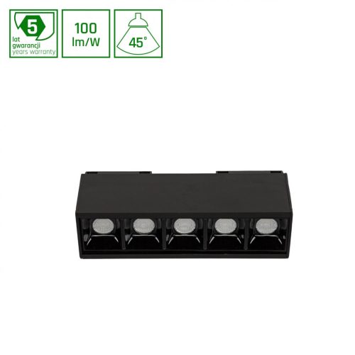 SYSTEM GRID - MODEL S - GRID MODULE 50X38,5X137 MM, 8W, 45DEG