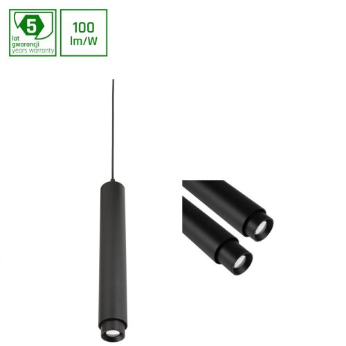 SYSTEM HANGIT - SUSPENDED LIGHT 10W, ADJUSTABLE ANGLE 20-45DEG MAX LENGTH OF SUSPENSION 70 CM