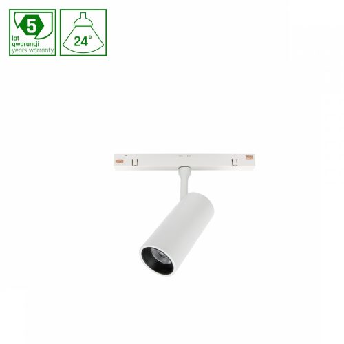 SYSTEM SHIFT SMART- SPOT S TRACK LIGHT FI35X142X106MM  6W 24DEG WHITE CCT/DIM 5 Y WARRANTY