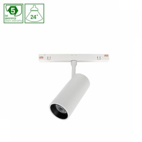 SYSTEM SHIFT - SPOT M track light 44x157x178mm 10W 24deg white 5y warranty 2 circuits   SYSTEM SHIFT - SPOT M track light 44x157x178mm 10W 24deg white 5y warranty 2 circuits