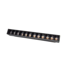 SYSTEM SHIFT - GRID S track light 204x23x42mm 12W 35deg black 5y warranty 2 circuits   SYSTEM SHIFT - GRID S track light 204x23x42mm 12W 35deg black 5y warranty 2 circuits