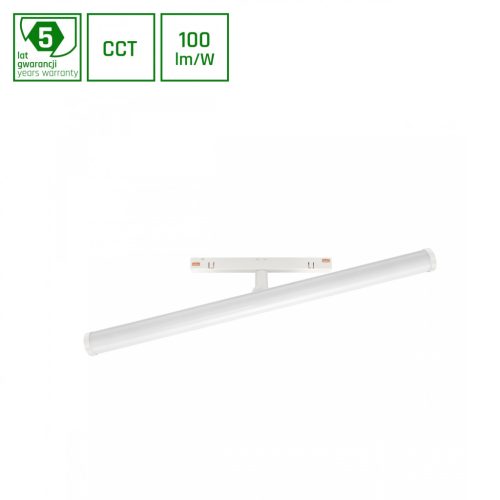 SYSTEM SHIFT CCT- BEAM TRACK LIGHT 28X400X75MM 12W 150DEG WHITE CCT SWITCH 5Y WARRANTY