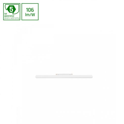 SYSTEM SHIFT - LINE M track light 602x23x42mm 17W 100deg white 5y warranty 2 circuits