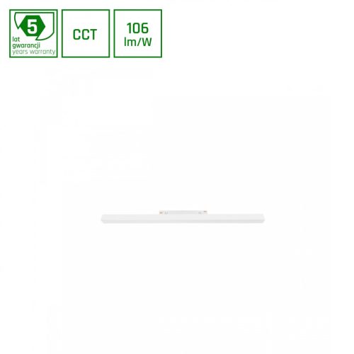 Shift rendszer CCT- LINE M TRACK LIGHT 602X23X42MM 17W 100DEG Fehér CCT SWITCH 5Y Garancia