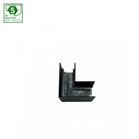 SYSTEM SHIFT - HORIZONTAL SLIM CONNECTOR "L" BLACK SYSTEM SHIFT - HORIZONTAL SLIM CONNECTOR "L" BLACK