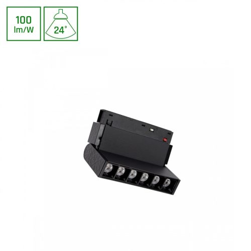 SYSTEM SHIFT BASIC - GRID XS ADJUSTABLE LINEAR LUMINAIRE 110MM 6W 4000K BLACK