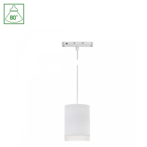 SYSTEM SHIFT BASIC - HANGIT LUMINAIRE SUSPENDED 55X95MM (1100MM WIRE) 7W 2700K WHITE