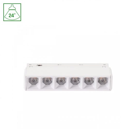 SYSTEM SHIFT BASIC - GRID XS LINEAR LUMINAIRE 110MM 6W 2700K WHITE