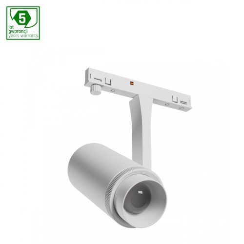 SYSTEM SHIFT NANO - SPOT ZOOM TRACKLIGHT 40x80x145MM 7W 15-45DEG WHITE 5Y WARRANTY