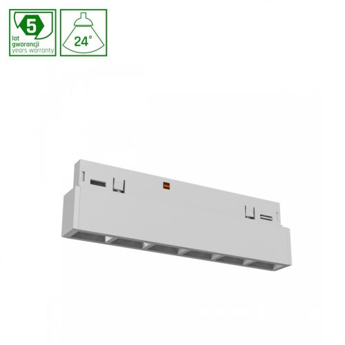 SYSTEM SHIFT NANO - GRID XS LINEAR TRACKLIGHT 100X12X30MM 6W 24DEG WHITE 5Y WARRANTY