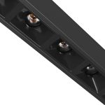 SYSTEM SHIFT NANO - GRID XS LINEAR TRACKLIGHT 100X12X30MM 6W 24DEG BLACK 5Y WARRANTY