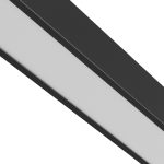 SYSTEM SHIFT NANO - LINE M LINEAR TRACKLIGHT 600X12X30MM 20W 100DEG BLACK 5Y WARRANTY