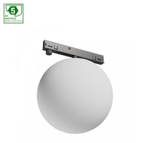 SYSTEM SHIFT NANO - GLOBE SHPERE TRACKLIGHT 100x120MM 7W BLACK 5Y WARRANTY   SYSTEM SHIFT NANO - GLOBE SHPERE TRACKLIGHT 100x120MM 7W BLACK 5Y WARRANTY