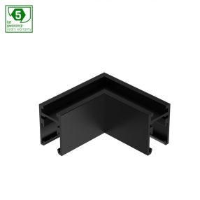 SYSTEM SHIFT NANO - CONNECTOR "L"HORIZONTAL BLACK SYSTEM SHIFT NANO - CONNECTOR "L"HORIZONTAL BLACK