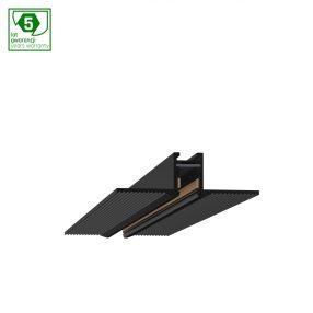 SYSTEM SHIFT NANO - TRACK TRIMLESS PENDANT 2000MM BLACK