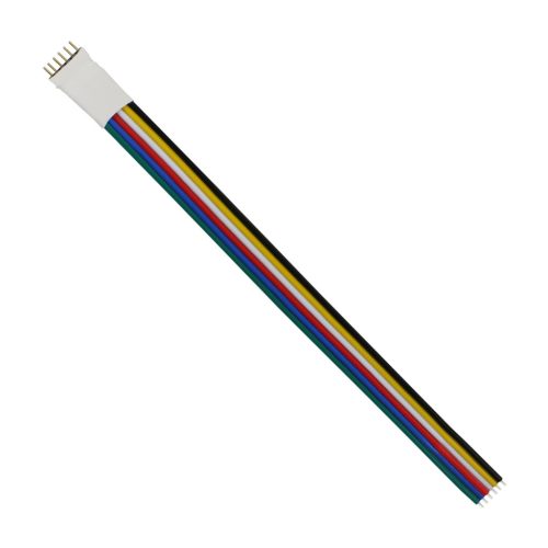 S-D CABLE 6 PIN LED szalag csatlakozó 12MM