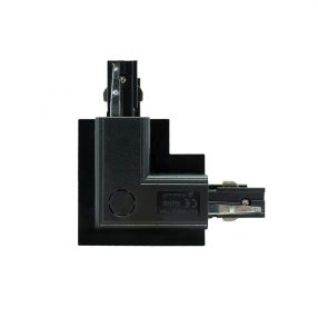 SPS Recessed connector L right, black  SPECTRUM SPS Recessed connector L right, black  SPECTRUM