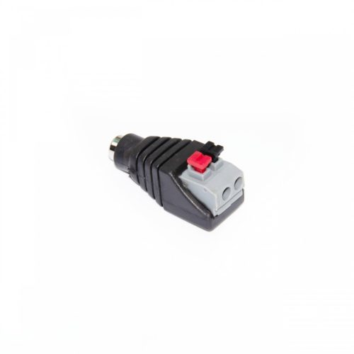 DC plug FEMALE with fast csatlakozó