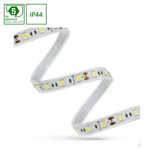 LED szalag 55W 5050 60LED CW 1M (ROLL 5M) - WITH SILICONE