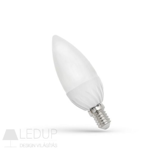 SpectrumLED E14 LED gyertya izzó 6W 500lm Hideg fehér