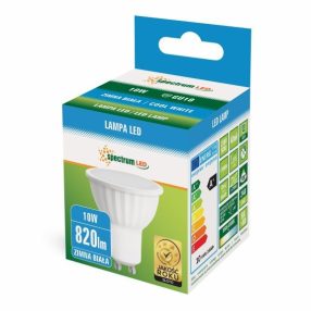 LED GU10 230V 9W SMD 105° CW