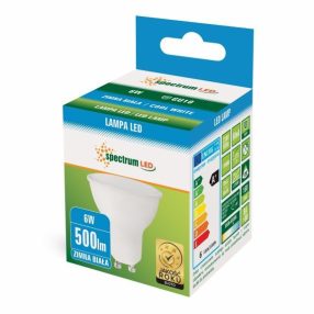 LED GU10 230V 6W SMD 120° CW