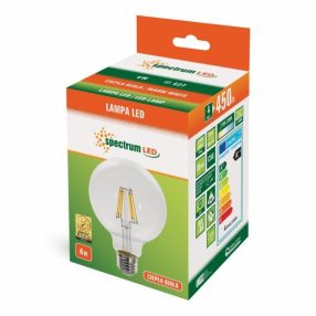 LED GLOB G95 COG E27 230V 4W WW üveg LED GLOB G95 COG E27 230V 4W WW üveg