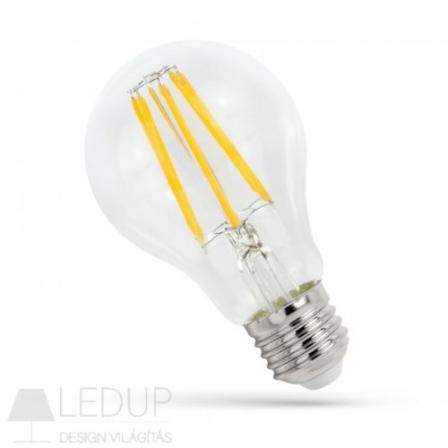 SpectrumLED E27 LED Filament „izzók 6W 750lm meleg fehér