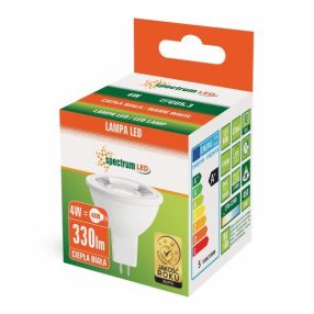 LED MR16 12V 4W SMD 38° WW