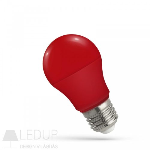SpectrumLED E27 LED villanykörte, „izzó" 5W  Piros