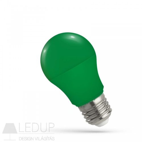 SpectrumLED E27 LED villanykörte, „izzó" 5W  Zöld