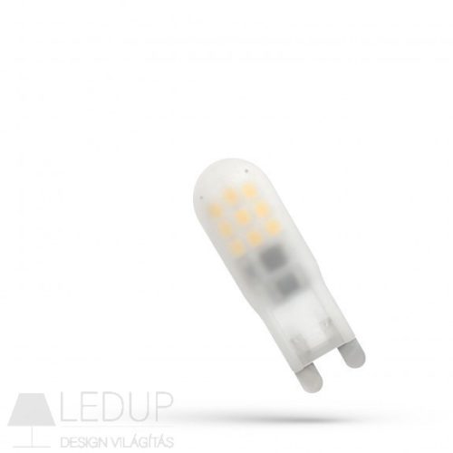 LED G9 szilikonos kapszula 230V 2,5W SMD CW 15x46 mm